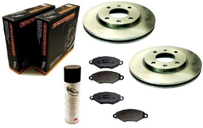 DISQUES SABOTS DE FREIN PEUGEOT 206 AVANT VENTILLÉ 247MM - milautoparts-fr.ukrlive.com