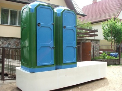 Toaleta przenośna - toalety na działkę - na budowę
