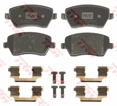 TRW PADS BRAKE FRONT RENAULT CAPTUR 13- CLIO - milautoparts-fr.ukrlive.com