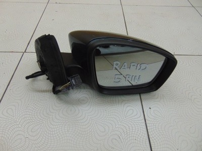 Дзеркало праве skoda rapid 5pin фото №1