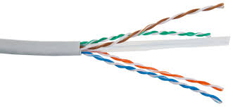 Kabel komputerowy, skrętka UTP kat.6 4pary