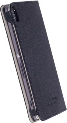 Etui z klapką Krusell do Sony Xperia XA czarny