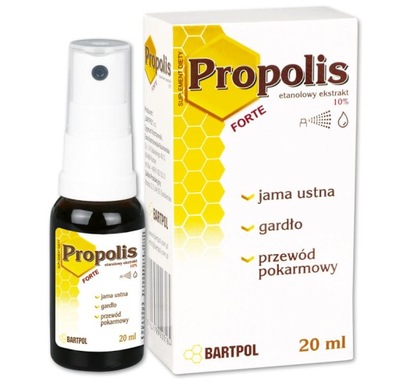 Propolis - etanolowy ekstrakt propolisowy 10% 20ml