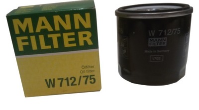 MANN FILTRE HUILES W712/75 OPEL ASTRA F G CORSA B - milautoparts-fr.ukrlive.com