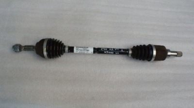 Citroen c3ii 1.6vti приводной вал левая 9672238580 42000km фото №1