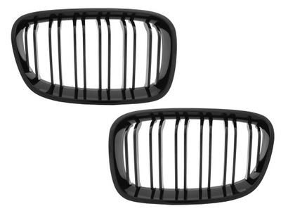 GRILLE CALANDRE DU RADIATEUR DÉFLECTEUR GRILLES BMW 1 F20 F21 BLACK GLOS - milautoparts-fr.ukrlive.com