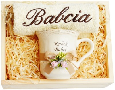 * ORYGINALNY ZESTAW Prezent dla Babci Dziadka