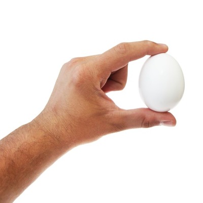 Jajka Podkładowe sztuczne PEŁNE KACZKA XL Duże