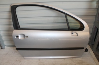 Дверь правый перед правое передние peugeot 207 3d фото №1
