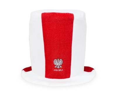 Cylinder Kibica POLSKA mecz biało czerwoni Mundial