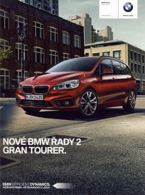 BMW 2 Gran Tourer prospekt 2015 Czechy 