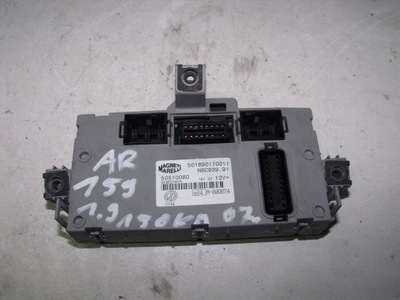 BSI CONTROL UNIT ALFA 159 501890170011 50510080 - milautoparts-fr.ukrlive.com