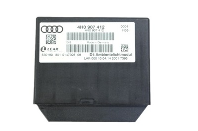 Audi a8 lift 4h модуль освітлення 4h0907412 фото №1