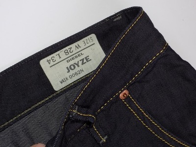 DIESEL Joyze spodnie damskie jeans 28/34 pumpy