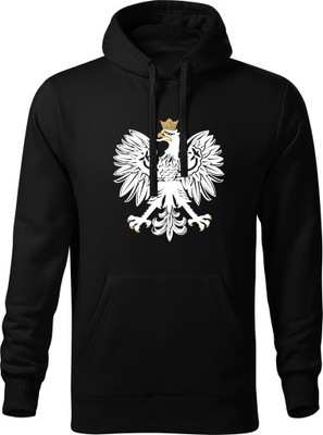 Bluza z kapturem Patriotyczna Godło Prezent r.S
