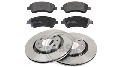 DISCS 266 PADS FRONT PEUGEOT 206 CC 207 307 SW - milautoparts-fr.ukrlive.com