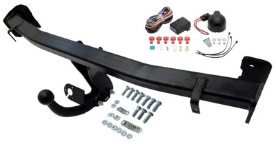 SOLIDNY NEW CONDITION TOW BAR HOLOWNICZY+MODUL VW CADDY FROM 2004  