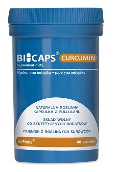ForMeds BiCaps Curcumin kurkumina + piperyna