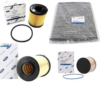 WITH FORD SET FILTERS KUGA I MK1 2.0 TDCI - milautoparts-fr.ukrlive.com