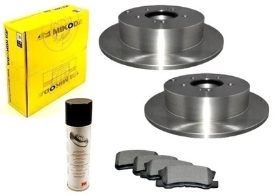 DISCS PADS CITROEN C-CROSSER PEUGEOT 4007 REAR SET - milautoparts-fr.ukrlive.com