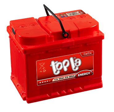 TOPLA ENERGY BATTERY 12V 55AH 500A 242X175X175MM RIGHT + - milautoparts-fr.ukrlive.com