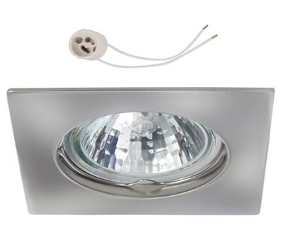 Oprawa halogenowa do LED GU10 na 230V CT20 chrom