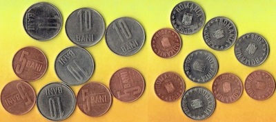 Rumunia Zestaw 9 monet