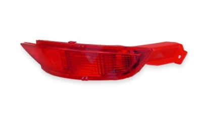 Лампа задня накладка відбивач ford fiesta mk7 бампер фото №1