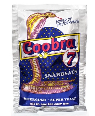 DROŻDŻE gorzelnicze Coobra7 turbo bimber Cobra 7