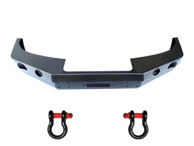 Бампер передний перед mitsubishi l200 96-05 сталь фото №1