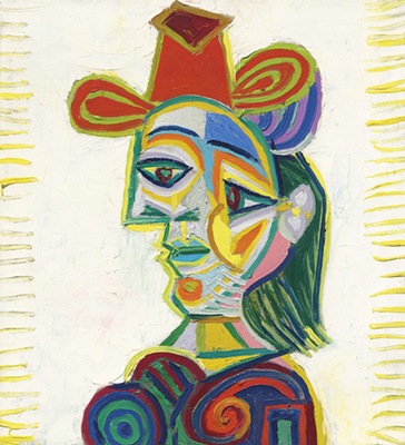 Pablo Picasso - Buste de femme (Dora Maar)