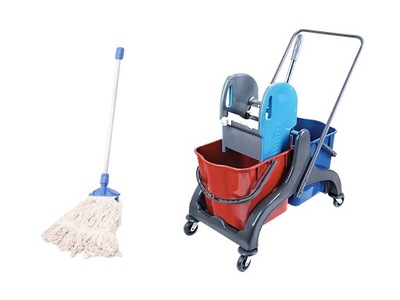 ZESTAW SATURN wózek do sprzątania + mop KENTUCKY