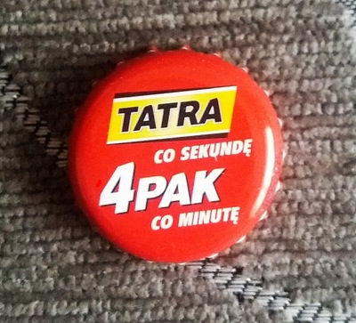 Kapsel z piwa - TATRA wygraj piwo lub 4PAK - 2019
