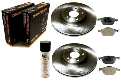 DISCS PADS FORD FOCUS II 2003- III 2010- C-MAX 2003- FRONT SET 278MM - milautoparts-fr.ukrlive.com