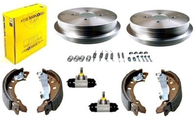 BEBNY BRAKE SHOES CYLINDERS SEAT MII SKODA CITIGO VW UP 2011- REAR 200MM ALUMINIUM - milautoparts-fr.ukrlive.com