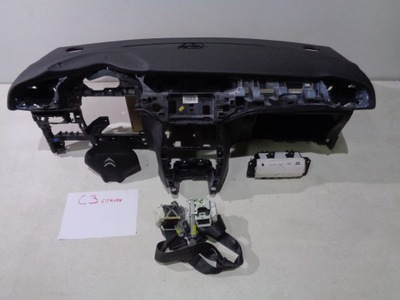 Citroen c3 панель приладів ремені подушки безпеки подушка безпеки комплект фото №1