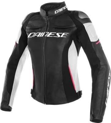 DAINESE JACKET LEATHER DAMSKA RACING 3 BL/WH/F 40 - milautoparts-fr.ukrlive.com