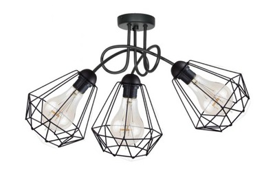 LAMPA SUFITOWA ŻYRANDOL PLAFON DO SALONU LOFT LED