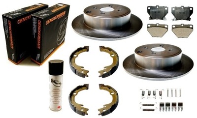 DISCS PADS TOYOTA YARIS I PRIUS I REAR 269MM - milautoparts-fr.ukrlive.com