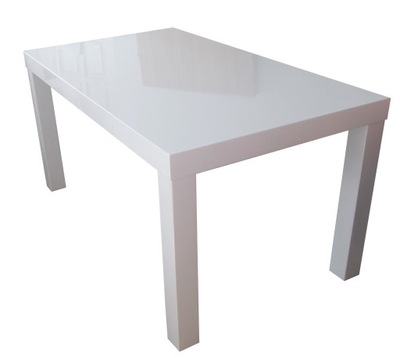 Stół biały POŁYSK 120x80+40 lub 140x80+40 wymiary