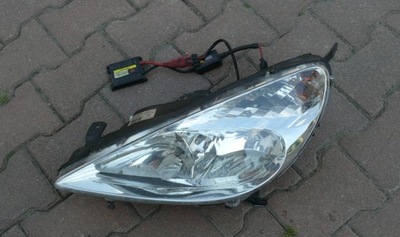 Лампа левый перед ксенон peugeot 607 lift europa фото №1