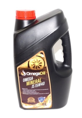 OLEJ OmegaOil 15w40 15w-40 5L MINERALNY