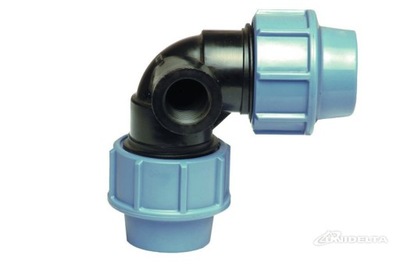Kolano UNIDELTA PE-PE-GW 25x25X1/2''/ ŁÓDŹ
