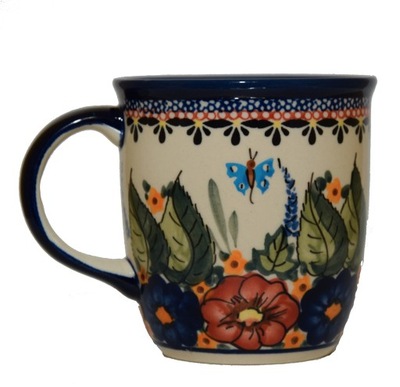 KUBEK GU 1105 149 ART - CERAMIKA BOLESŁAWIEC 