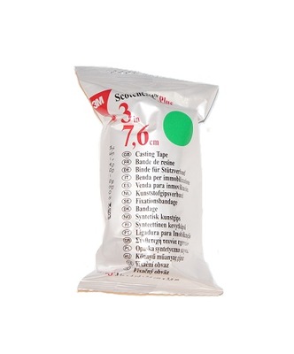 Lekki Gips Syntetyczny ,Wodoodporny 7,6cm x 3,6m