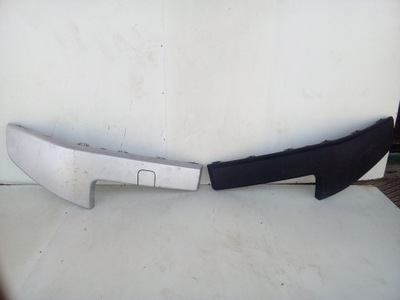 Renault megane 2 ii lift молдинг бампера комплект фото №1