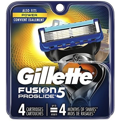 Gillette Fusion 5 Proglide 4-pak (Power) wkłady bp