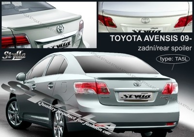 SPOILER SPOILER POUR TOYOTA AVENSIS SEDAN MK3 2008-- - milautoparts-fr.ukrlive.com