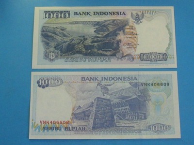 Indonezja Banknot 1000 Rupiah 1992/1998 UNC P-129
