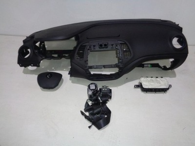RENAULT CAPTUR DESKA KONSOLA AIRBAG PASY KOMPLET
